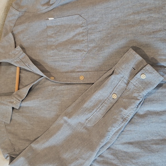 Emerson Fry Casual Gray Button-Up Ryan  Shirt, Size M - Picture 4 of 6